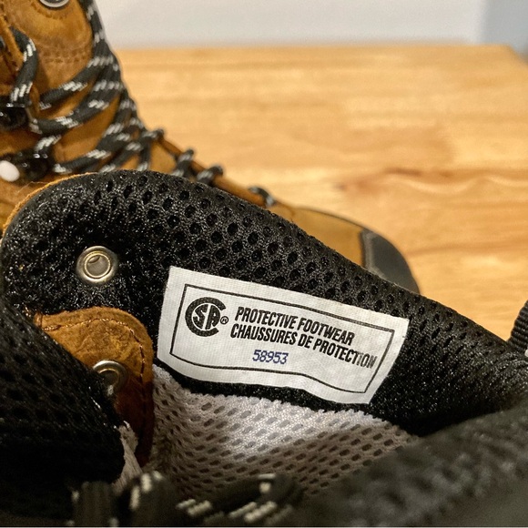 Women’s Oliver by Honeywell OL24031-BRN-090 Steel Toe Work Boot Size 5.5 - Picture 8 of 14